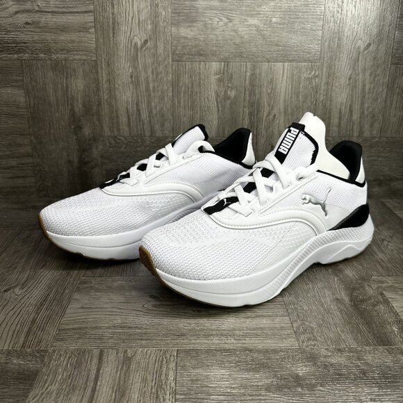 Puma Softride Mayve Women's size 9.5 White Black Running Shoes - Picture 4 of 8